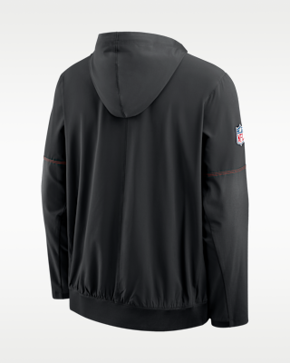 Cincinnati Bengals Sideline Anorak Men's Nike NFL 1/2-Zip Hooded
